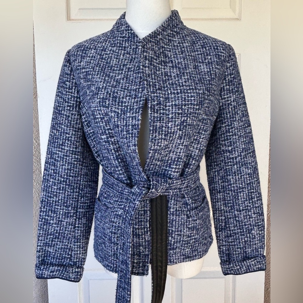 Banana Republic Factory Women’s‎ Boucle Jacket Belt Size 4